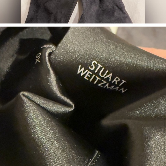 New Stuart Weitzman Gray Over-the-Knee Boots 7 microsuede suede - Picture 5 of 6